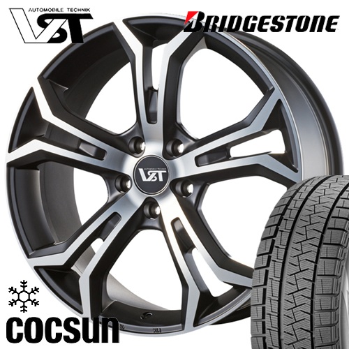 ボルボ V90 PB/PD型 スタッドレス 20インチ ブリヂストン BRIDGESTONE ブリザック VRX3 BLIZZAK VRX3 245/40R20 VST-PLS-F 4本セット