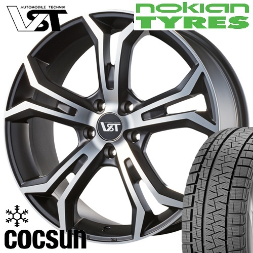 ボルボ XC60 UB/UD型 スタッドレス 20インチ ノキアン NOKIAN ハッカペリタ R5 Hakkapeliitta R5 255/45R20 VST-PLS-F 4本セット