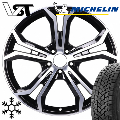 ボルボ EX30CC / クロスカントリー 2E型 スタッドレス 18インチ ミシュラン MICHELIN  エックスアイススノー X-ICE SNOW 235/55R18 VST-PLS2 4本セット