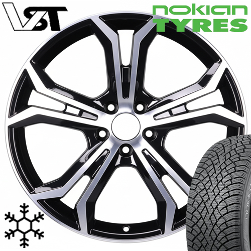 ボルボ EX30 2E型 スタッドレス 18インチ ノキアン NOKIAN ハッカペリタ R5 SUV Hakkapeliitta R5 SUV 225/55R18 VST-PLS2 4本セット
