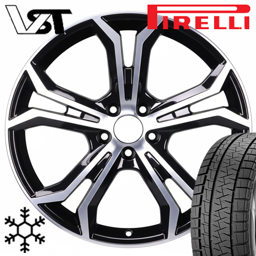 ボルボ EX30 2E型 スタッドレス 18インチ ピレリ PIRELLI アイスゼロアシンメトリコ ICE ZERO ASIMMETRICO 225/55R18 VST-PLS2 4本セット