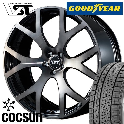 ボルボ XC90 T8 LB/LD型 スタッドレス 19インチ グッドイヤー GOOD YEAR アイスナビ エスユーブイ ICE NAVI SUV 235/55R19 VST-R6-f 4本セット