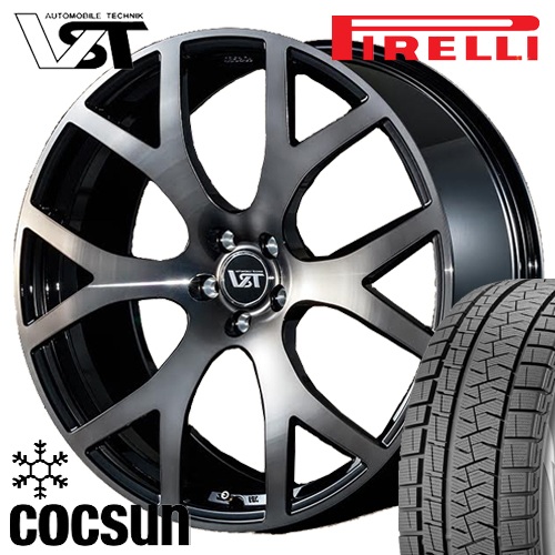 ボルボ XC60 ポールスターエンジニアードUB/UD型 スタッドレス 21インチ ピレリ PIRELLI スコーピオンウィンター SCORPION WINTER  255/40R21 VST-R6-f 4本セット