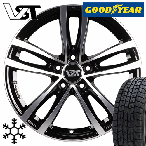 ボルボ XC60 UB/UD型 スタッドレス 17インチ グッドイヤー GOOD YEAR アイスナビ エスユーブイ ICE NAVI SUV 235/65R17 VST-RC 4本セット