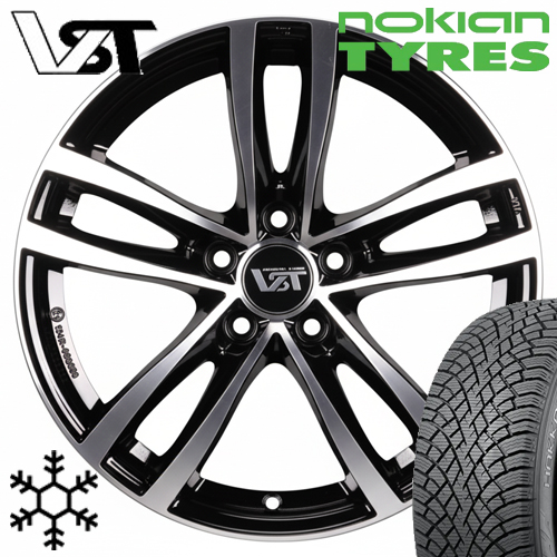 ボルボ XC60 UB/UD型 スタッドレス 17インチ ノキアン NOKIAN ハッカペリタ R5 Hakkapeliitta R5 235/65R17 VST-RC 4本セット