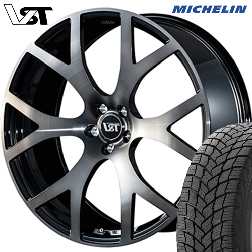 ボルボXC90 LB/LD型 スタッドレス 19インチ ミシュラン エックスアイススノー  X-ICE SNOW 245/55R19 VST-R6 Forged 4本セット