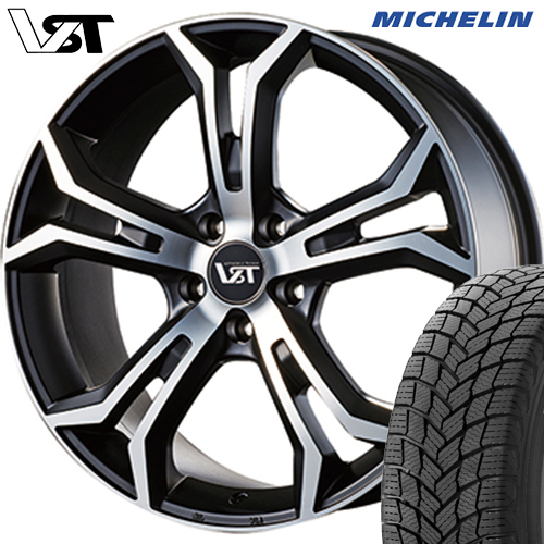 ボルボXC90 LB/LD型 スタッドレス 19インチ ミシュラン エックスアイススノー X-ICE SNOW 245/55R19 VST-PLS 4本セット