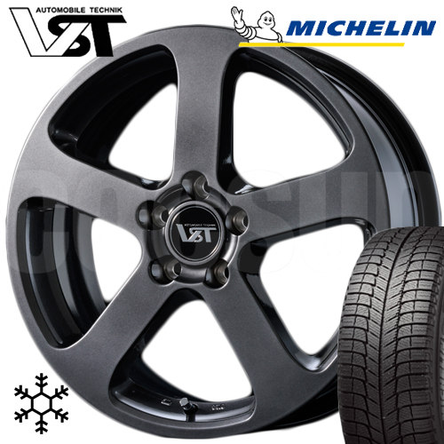 ボルボS60 FB/FD型 スタッドレス 16インチ ミシュラン エックスアイス X-ICE SNOW 215/55R16 VST-RS 4本セット