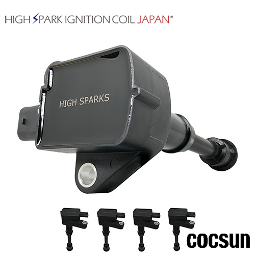 ボルボS80 ドライブe AB型 チューニング ダイレクトイグニッションコイル 4本セット HIGH SPARK IGNITIONCOIL