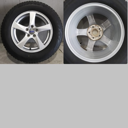 中古ホイール ボルボ純正 16インチ 215/65R16 HERA C30/S40/V50/V40