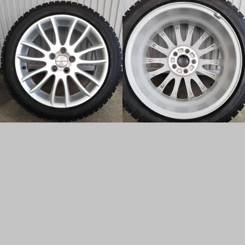 中古ホイール ボルボ純正 17インチ 205/50R17 SPARTACUS C30/S40/V50 