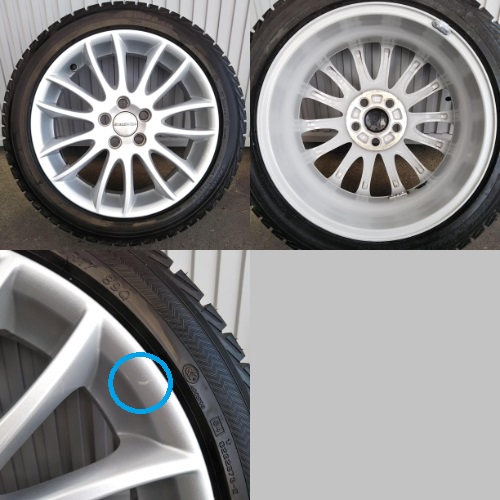 格安得価 ヤフオク! - VOLVO純正 205/50R17 17インチアルミタイヤセッ