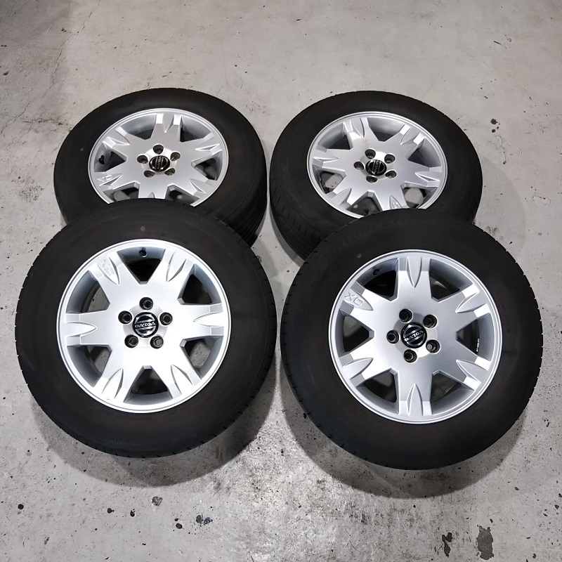 中古ホイール ボルボ純正 17インチ 205/50R17 SPARTACUS C30/S40/V50 