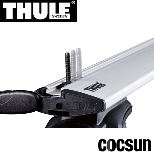 Thule Box スーリー ルーフボックス パワークリック用 Tトラックアダプター TH697-6