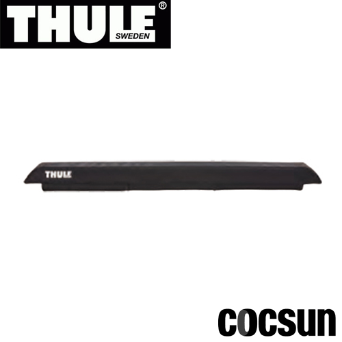 Thule スーリー ウイングバー用 アクセサリー サーフィンパッド ブラック 50cm TH845
