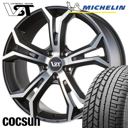 ボルボV60 FB/FD型 サマータイヤ ミシュラン パイロットスポーツ4S 235/40R19 VST-PLS 19インチ 4本セット